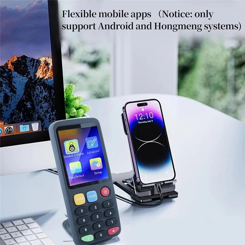 Scrittore RFID AT41 per sistema di controllo accessi X7 Copiatrice RFID Lettore di frequenza Scrittore ID IC Smart Card Funzione scheda ascensore