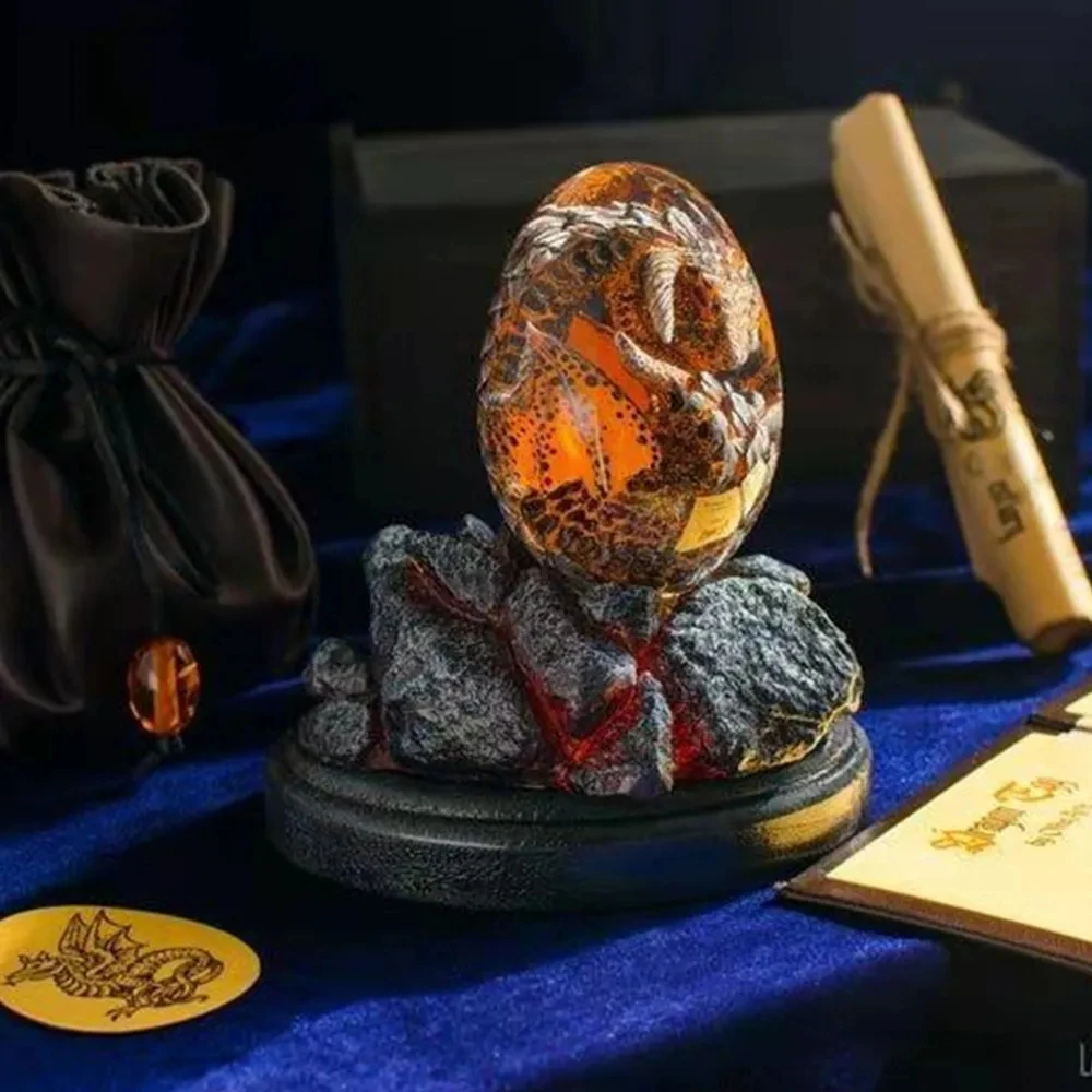 Patung telur naga Lava dengan  - Art Craft Easter ulasan dan harga