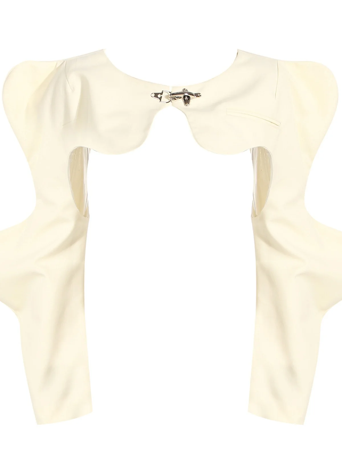 Sexy em camadas oulder awl colheita topo e orts conjunto de duas peças feminino outono faion design cor pura pétala sve colarinho