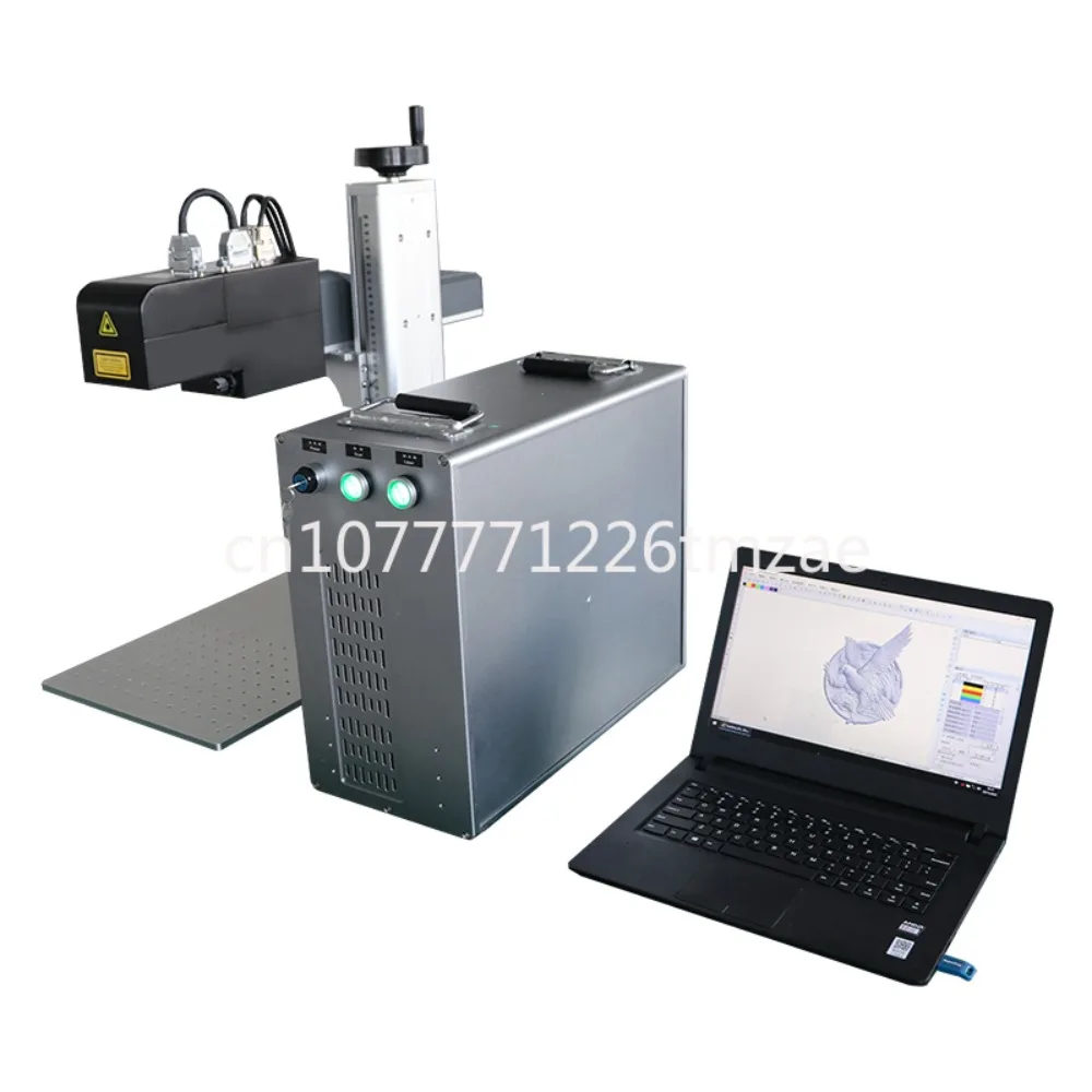 JPT 3D Dynamic Fiber Laser Color Marking Machine 100W MoPA