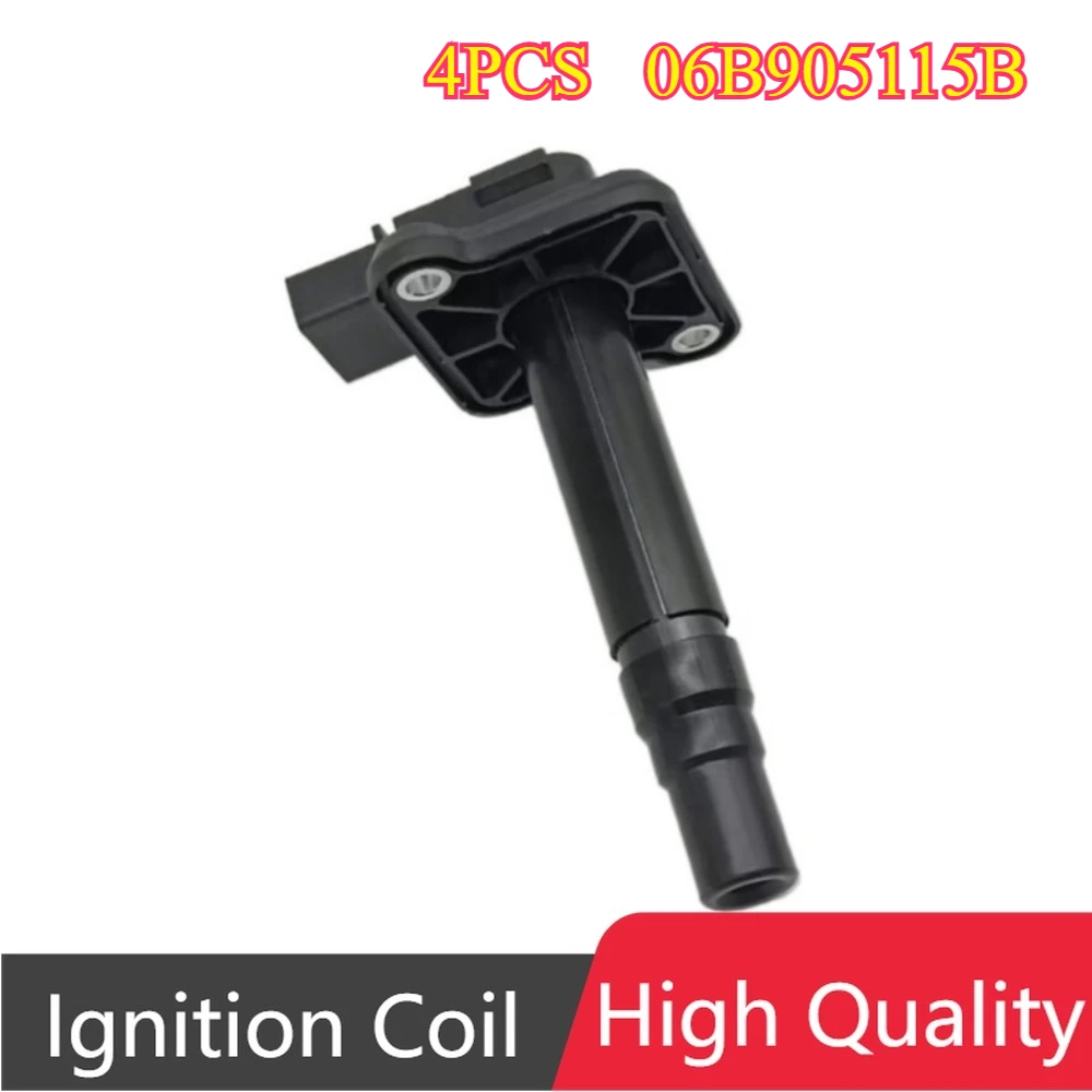 

4 шт. 06B905115B 06B905105 UF274 06B905115 06B905115E катушки зажигания для VW Golf Jetta Passat Audi A3 A4 A6 A8 Seat Skoda 1.8