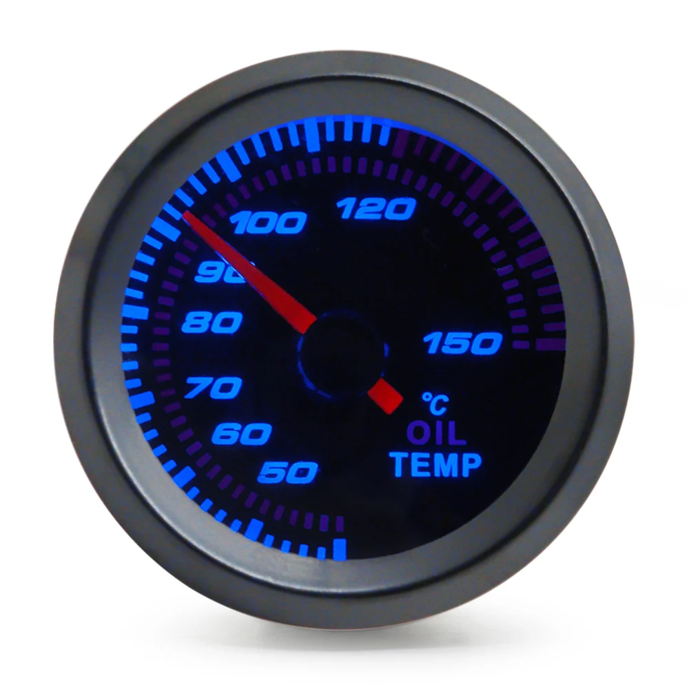 52 mm Boost/Vakuum/Wassertemperatur/Öltemperatur/Ölpresse/Spannung/Drehzahlmesser/Luft-Kraftstoff-Verhältnis/EGT-Messgerät, analoge blaue LED + 52 mm Messgeräte – Detail 15