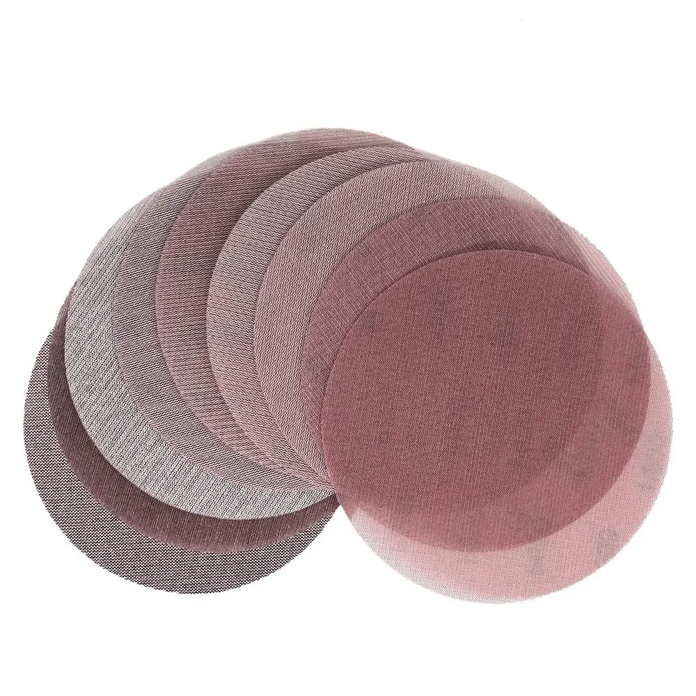 

20PCS Mesh Abrasive 9 Inch Drywall Sander Sandpaper,80-800 Grit Hook & Loop 225mm Mesh Sandpaper for Drywall Sanders,Wood,Metal