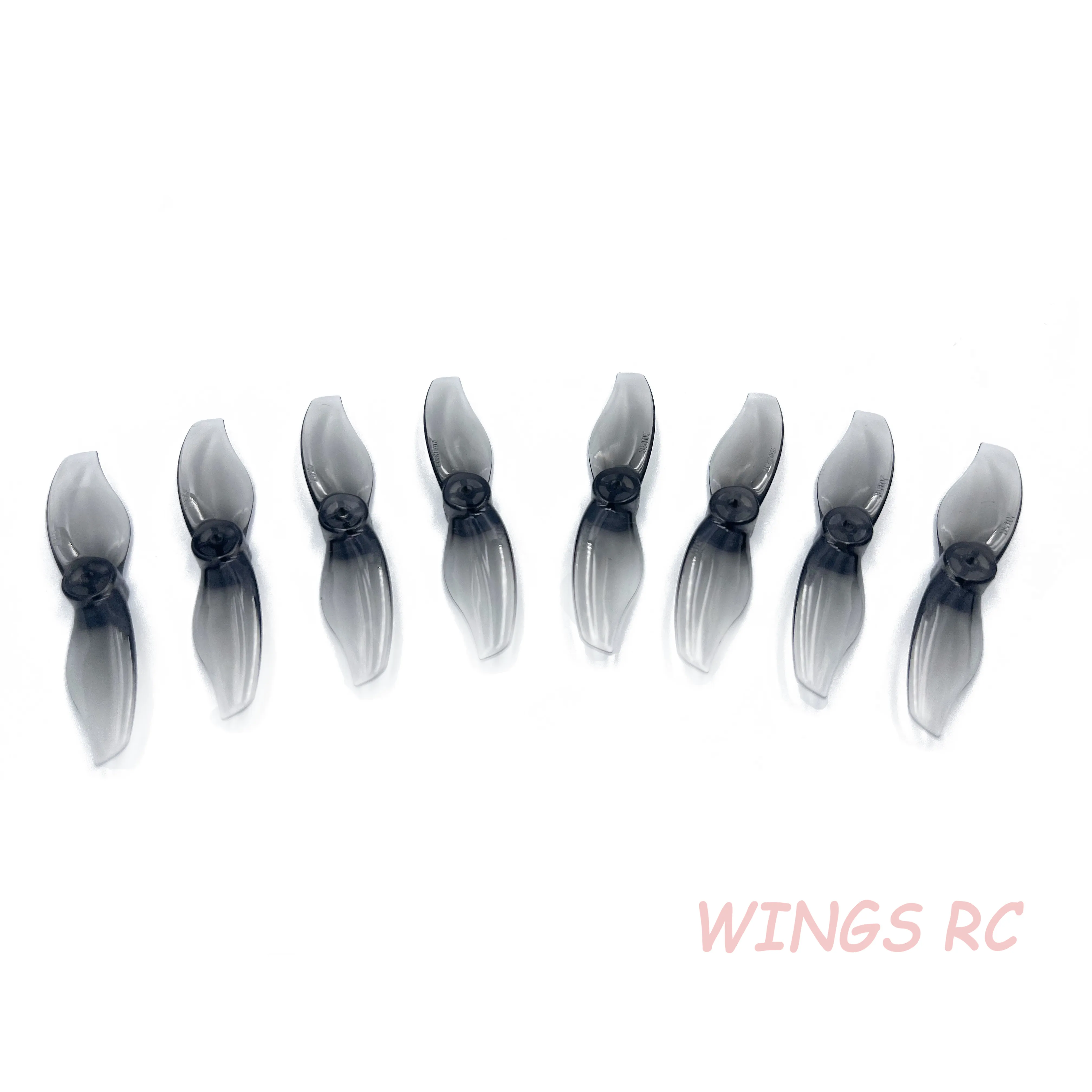 GEMFAN-hélice de 2 aspas para Dron teledirigido FPV Freestyle, 24 piezas/12 pares, 2x1,5, 2015mm/1,0mm, 2 pulgadas