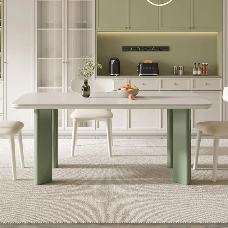 

Home Cream Wind Rock Board Dining Table 4 chairs dining rooms Tables pliante Kitchen furniture coffee tables rooms desk chair