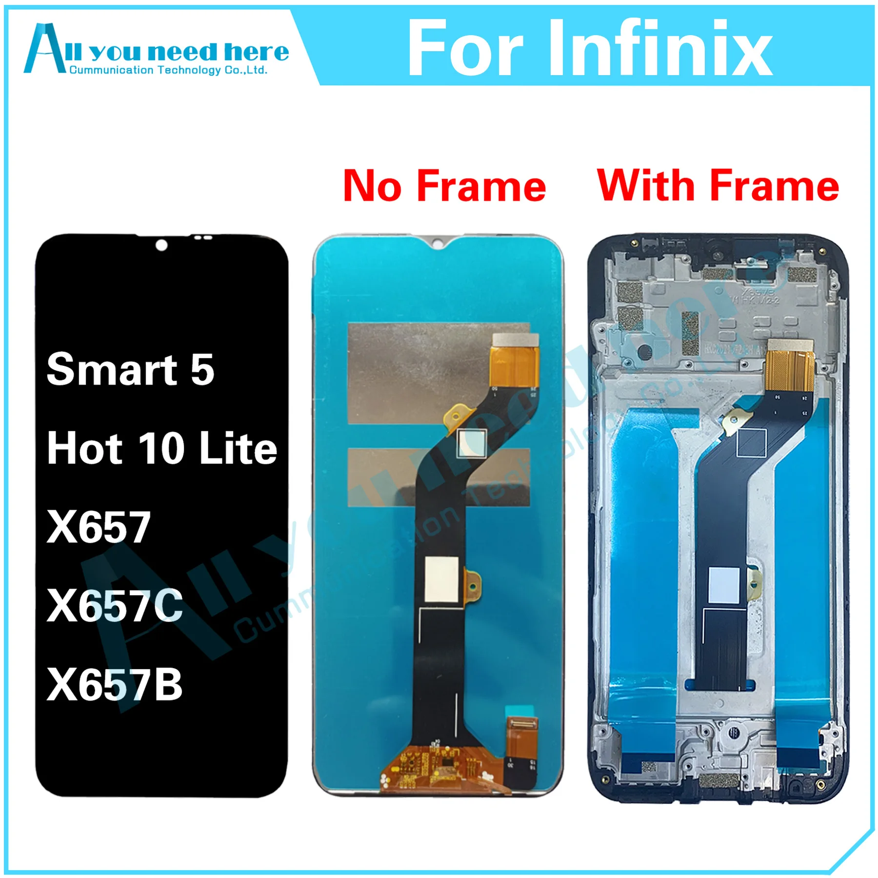 

ЖК-дисплей для Infinix Hot 10 Lite / Smart 5 X657 X657C X657B Hot10Lite Smart5