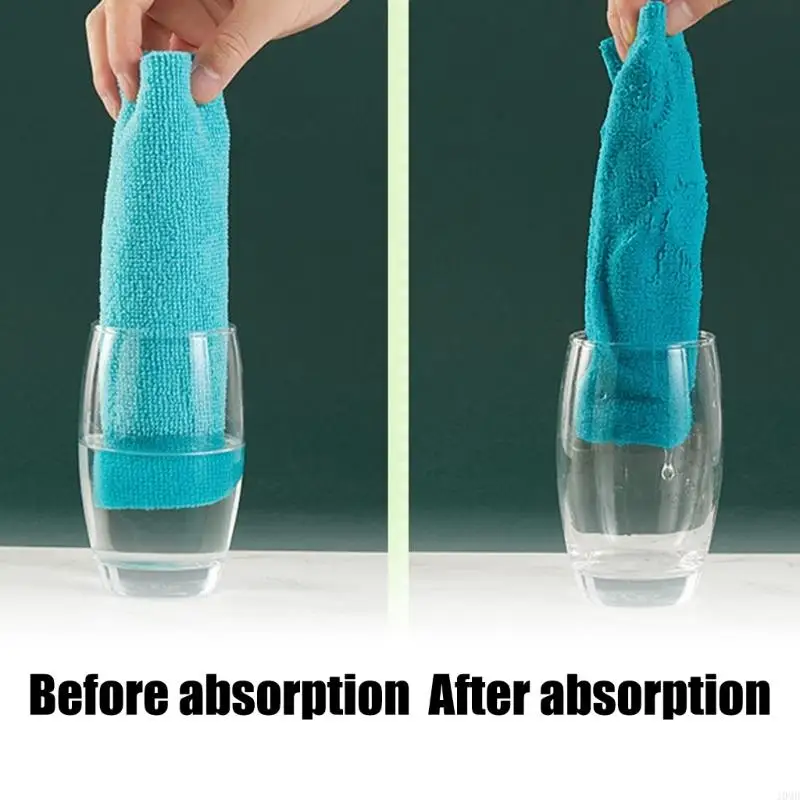 แพ็คของ 3x20pcs สีรหัสการทำความสะอาดแบบใช้แล้วทิ้งผ้าเช็ดตัวดูดซับในครัวเรือนเช็ด