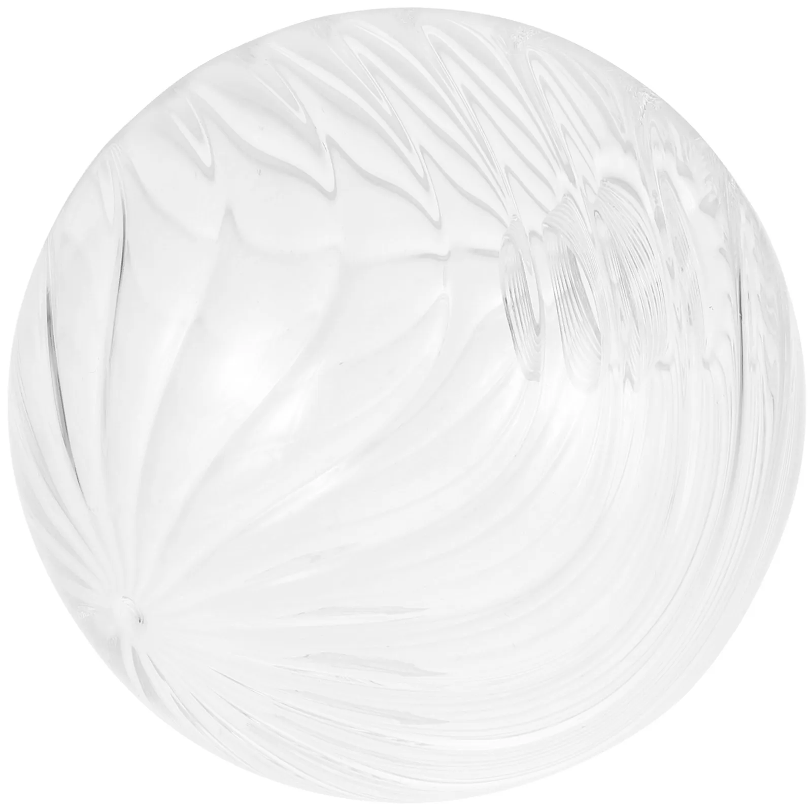 Glass Pendant Lamp Shade – Transparent Ball Ceiling Light Cover for Living Room & Dining Area