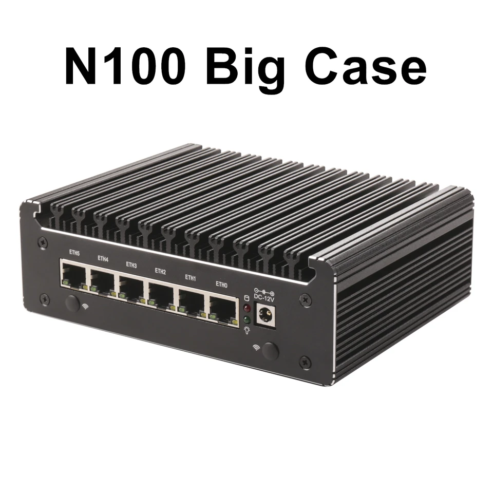 Firewall Mini PC Intel Pentium Gold 8505 7505 6305 6 X 2.5GbE