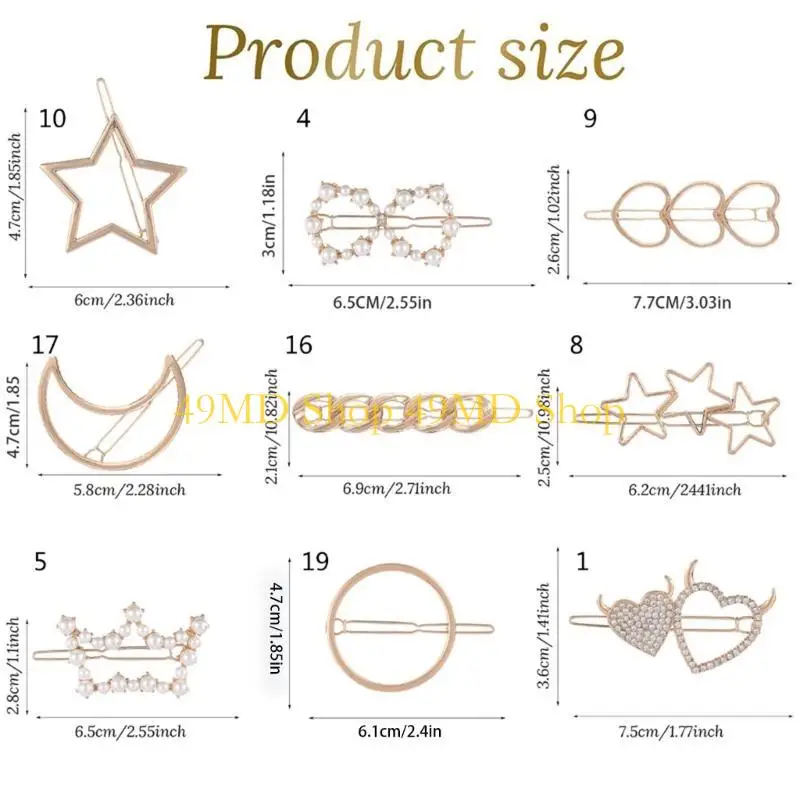 49 md cabelo barretas