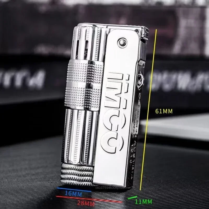 2026 Новые австрийские металлические зажигалки IMCO 6700, ностальгические ретро ветрозащитные лампы, масляные зажигалки, инструменты для курения, мужские подарки, оптовая продажа