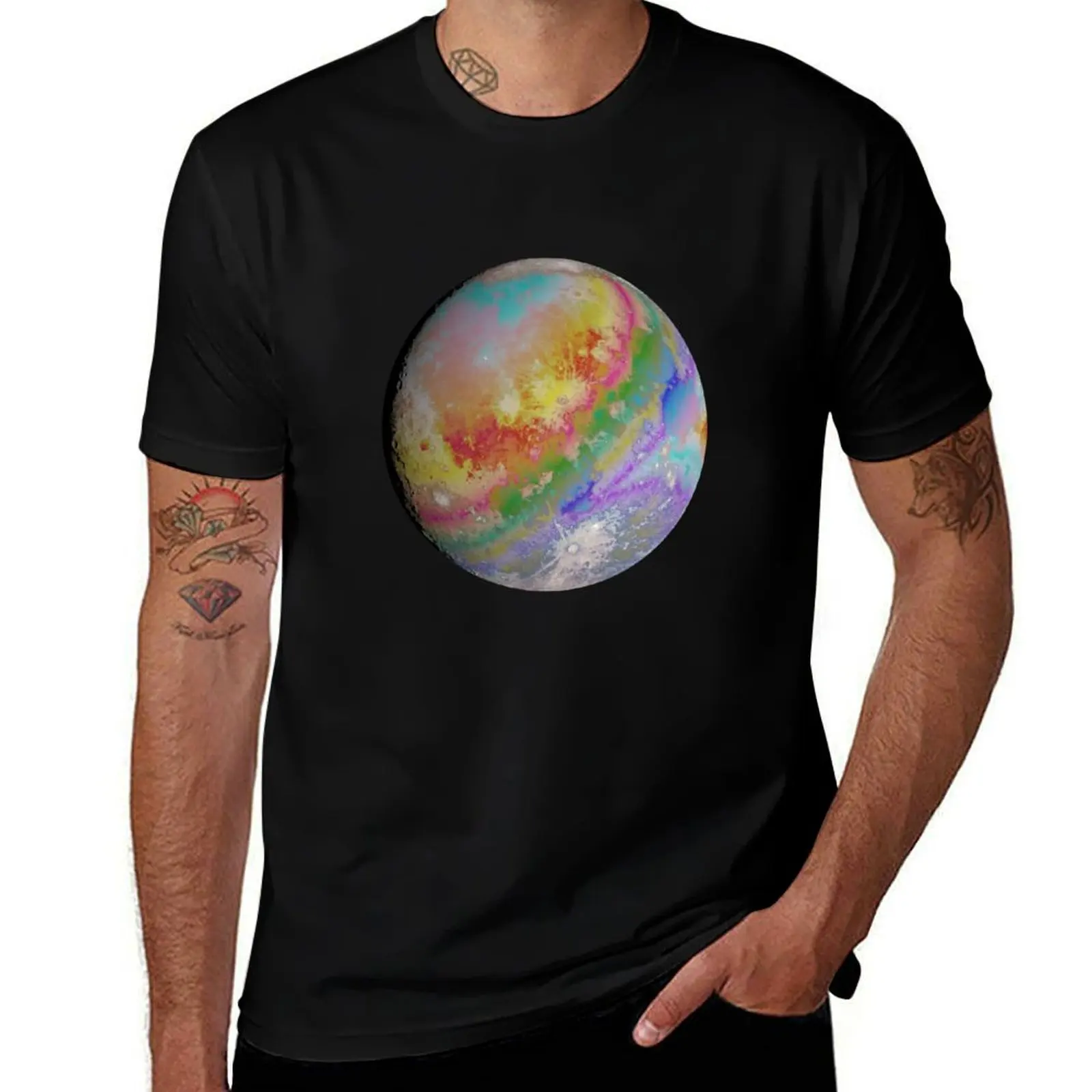 

The Avalanches: The Divine Chord Rainbow Moon T-Shirt kawaii clothes summer clothes football t shirt mens white t shirts