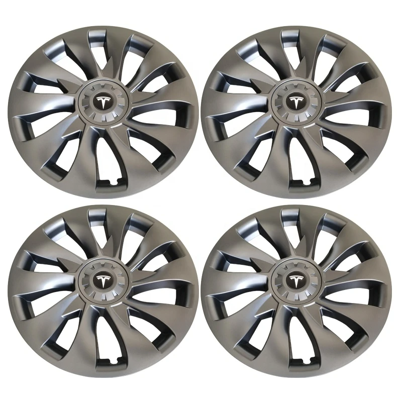 18 Inch 4PCS Model 3 Hub Cap Replacement Tesla Wheel Caps Protector Cover For Tesla Model 3