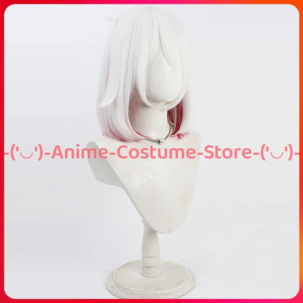 Parrucca cosplay DoaDon Perono Personaggio del gioco anime bicolore Parrucche per costumi da festa di carnevale di Halloween Capelli sintetici resistenti al calore