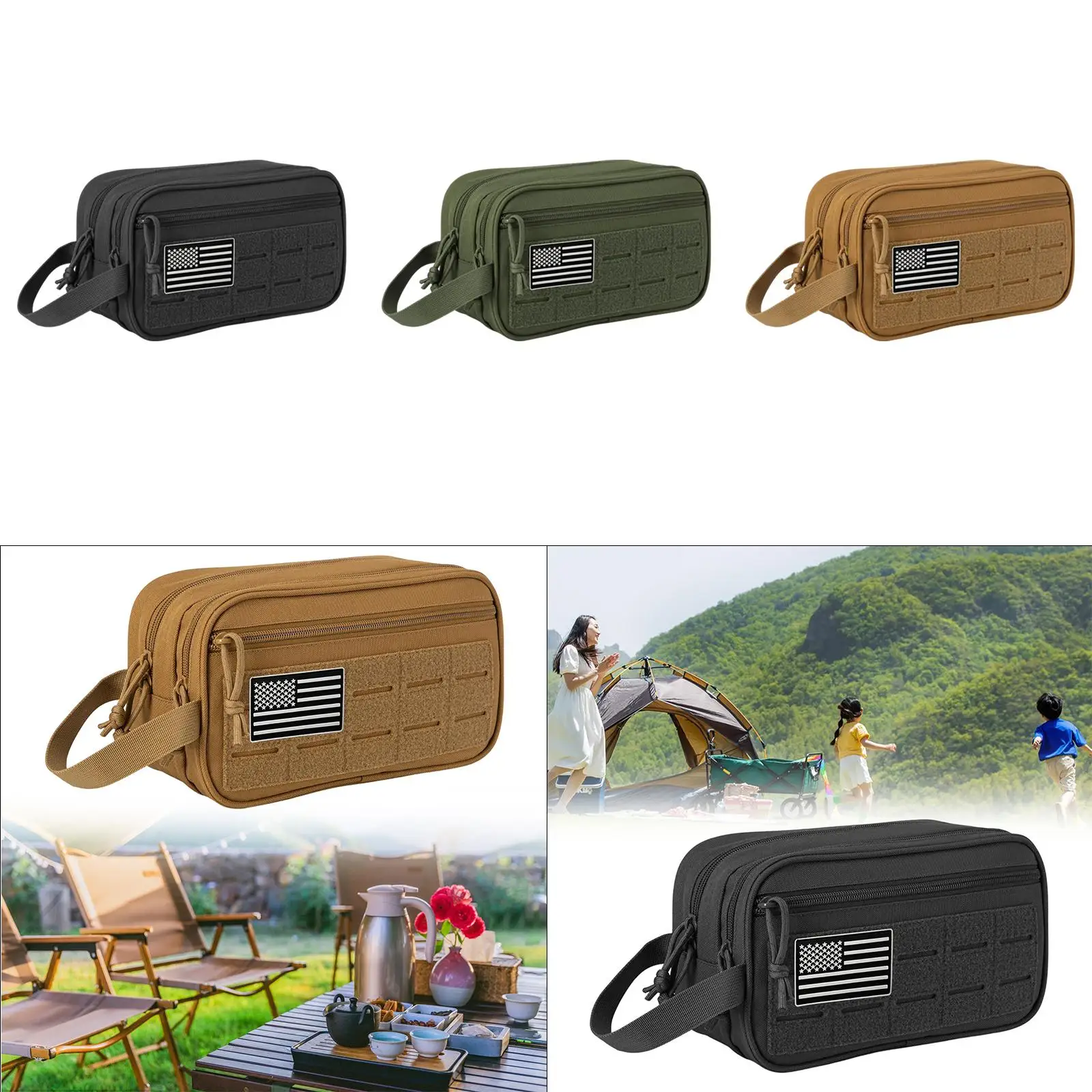 

Мужская сумка для туалетных принадлежностей, контейнер для мелочей, сумка с отделением для влажной и сухой уборки, многофункциональная сумка для хранения инструментов для кемпинга, уличная дорожная сумка