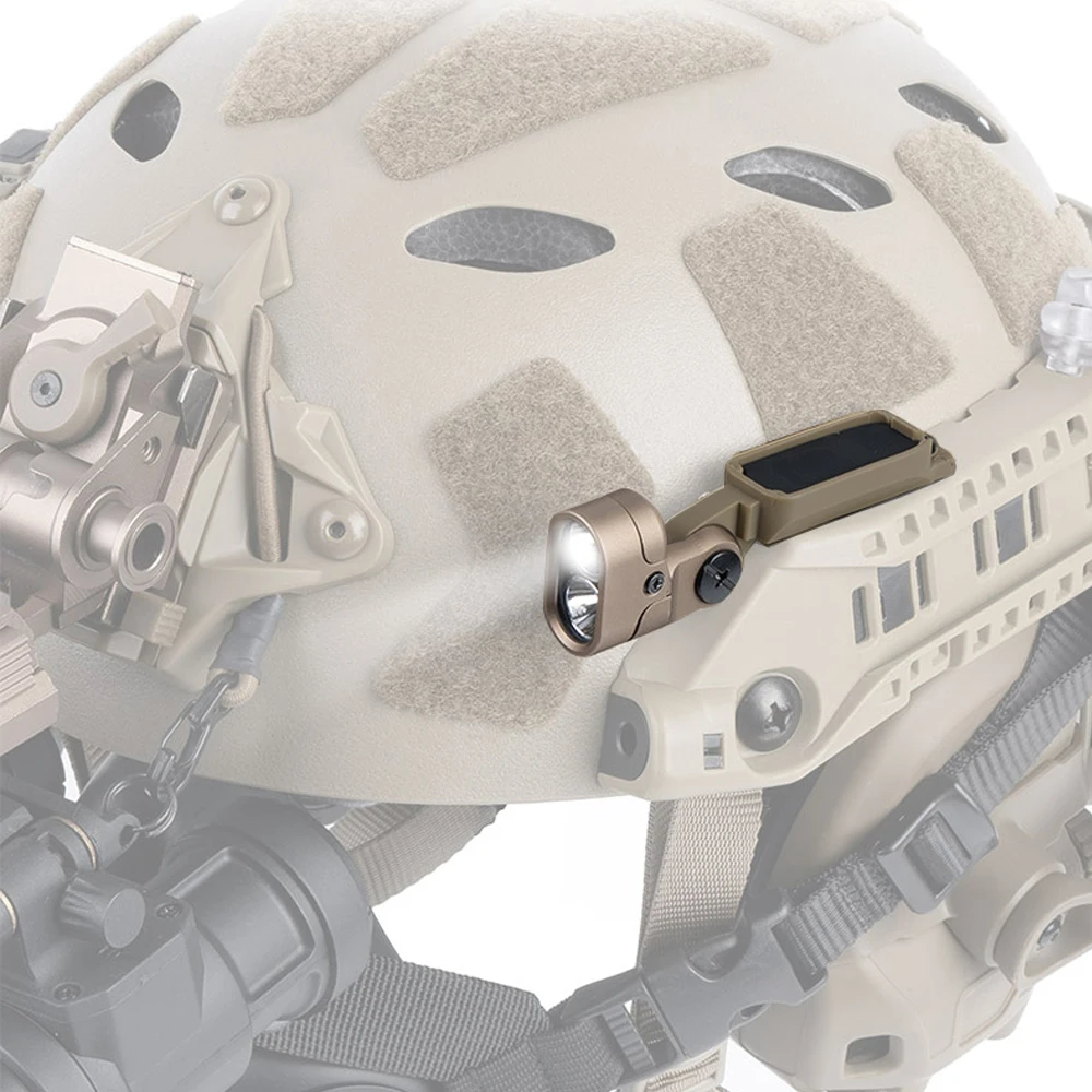 

Тактический шлем, модульный ARC-рейка, светодиодный/ИК-режим, уличный охотничий кемпинговый аварийный фонарик для выживания, страйкбольный фонарь для шлема