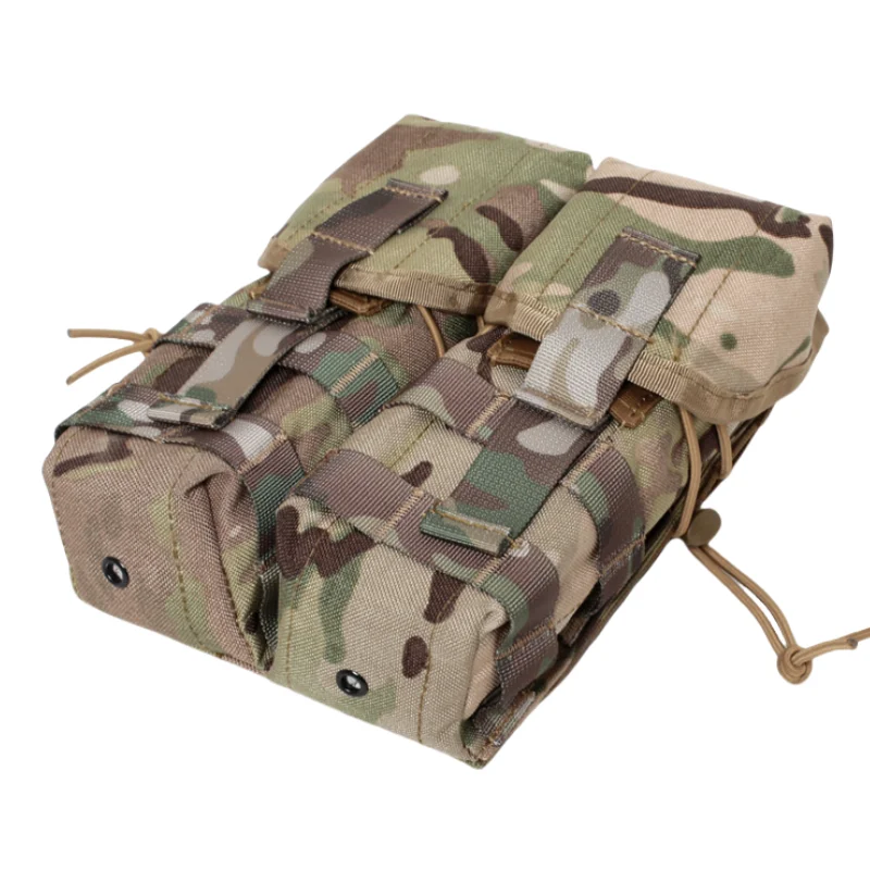 التكتيكية المزدوجة 5.56/7.62 M4 مجلة الحقيبة AK AR بندقية ماج الألوان الصيد الملحقات