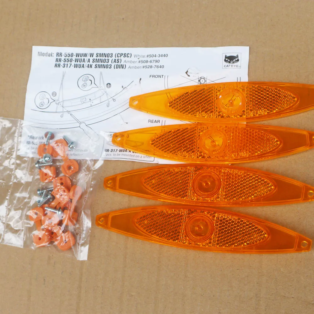 MTB Road mountain bike wheel set Reflector Wheel Rim Reflective Spoke Mountain Warning Light bicycle Spoke equipment accessories
