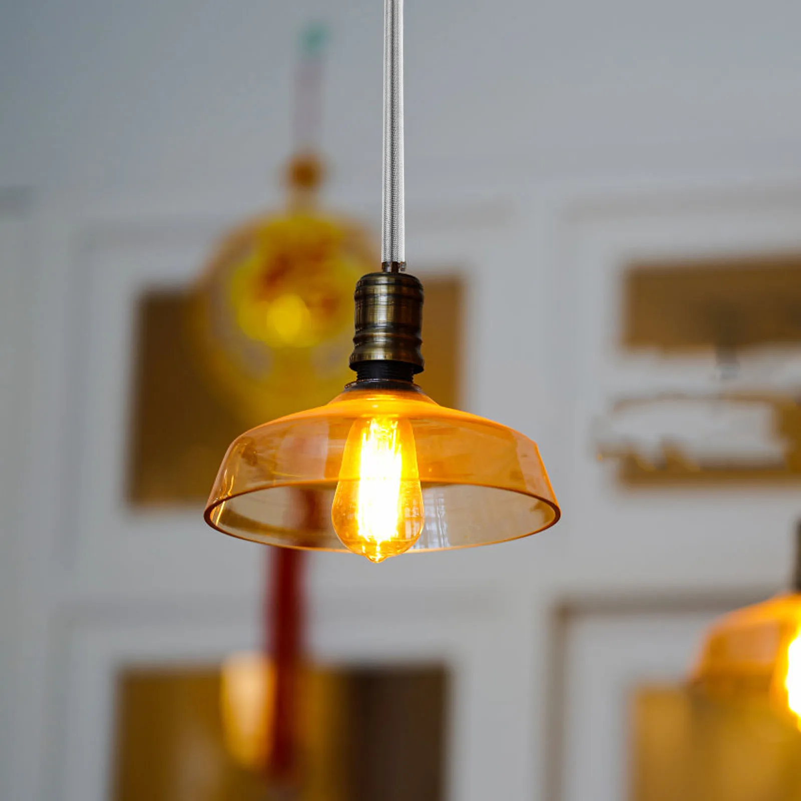 

5Pcs Threaded Hollow Rod Iron Durable Extension Rods Pendant Lighting Chandeliers Ceiling Light Fixture Poles Stems Silver