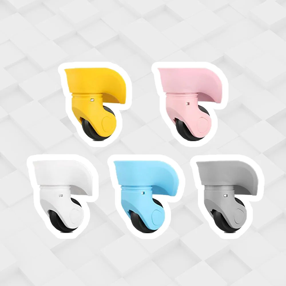 

Для Hongsheng A-08-18 запасные части с цветными колесами для чемоданов — универсальные аксессуары для роликов для чемоданов