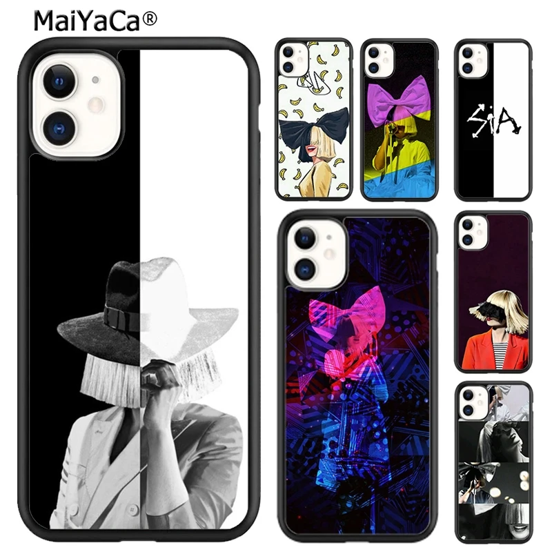 Sia Kate Isobelle Furler Phone Case For iPhone 16 15 14 plus XR XS 11 12 13 pro max Shell Cover coque