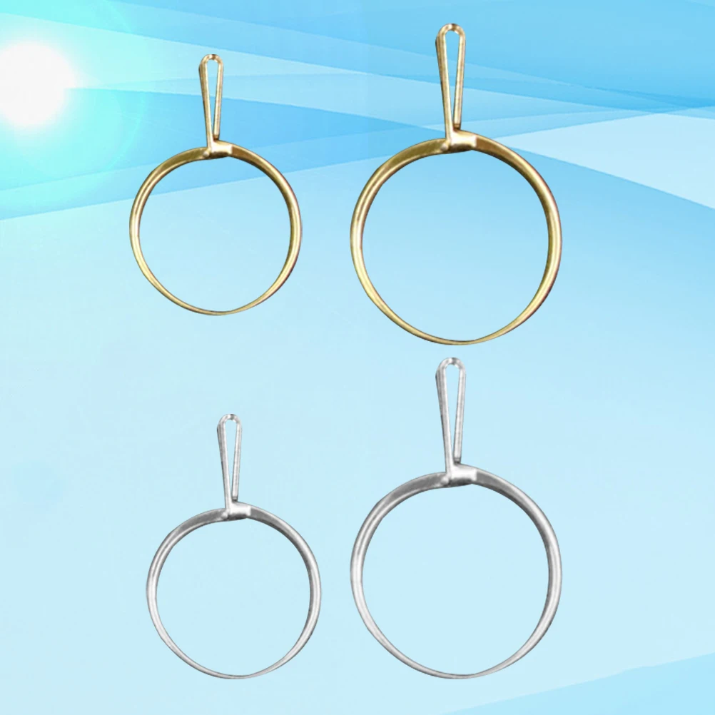 

4pcs Tool Clamp for Shop Trying Bare Stone Fitter Size DIY Ring Fit On Jewelry Accessories Premium Material