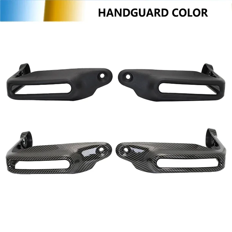 Carbon Black Handguard Hand shield Protector Windshield For BMW R1300GS R1300 GS R 1300GS ADVENTURE R 1300 GS ADV 2024 2025 - Image 4