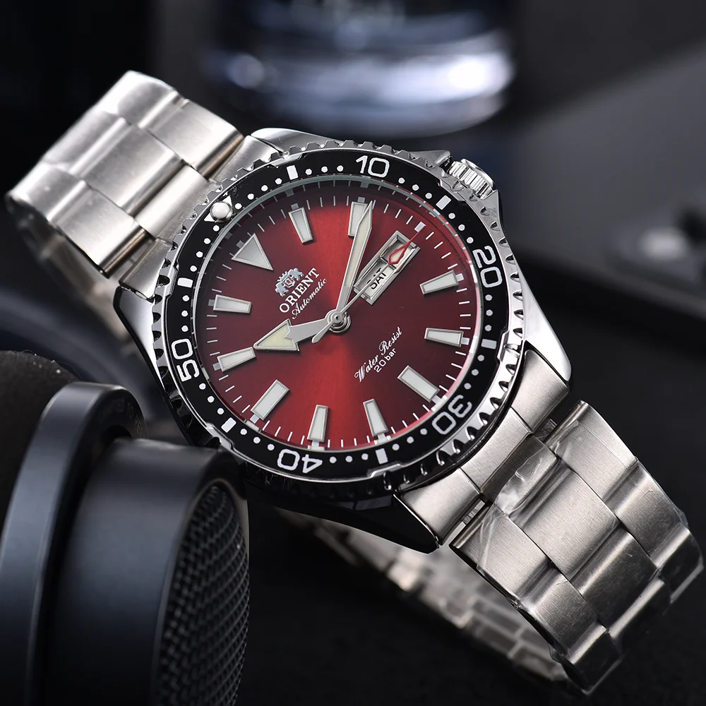 Fashion AAA Top Quality AAA Orient Original Brand Watches For Mens Orient Automatic Mechanical Wristwatch Luxury AAA Male Clocks