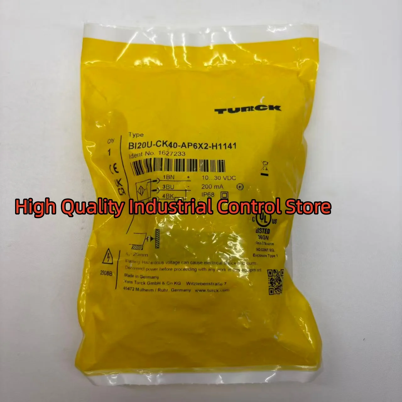 New original   Proximity sensor  BI20U-CK40-AP6X2-H1141 1627233