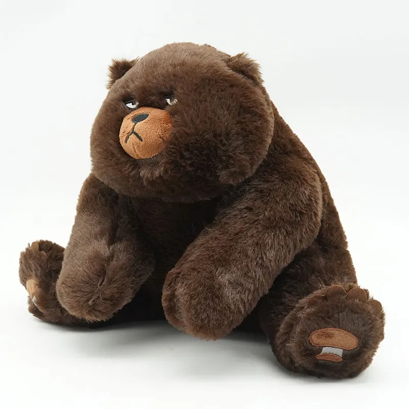 Cute Cartoon Beaver Plush Soft Stuffed Animal Collectible Figurines Adorable Desktop Decor Gift For Kids Plush Collectors