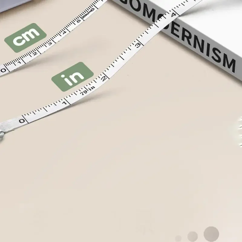 Mini ruban à mesurer de 2m, règle souple portable, mesure précise multifonction pour hauteur et trois mesures, ruban rétractable