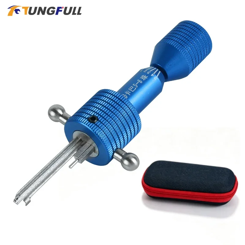 Professional KABA MUL-78 Key Decoder Tool Positive Groove AB Positioning One-Character Locksmith Lock Opening Tool