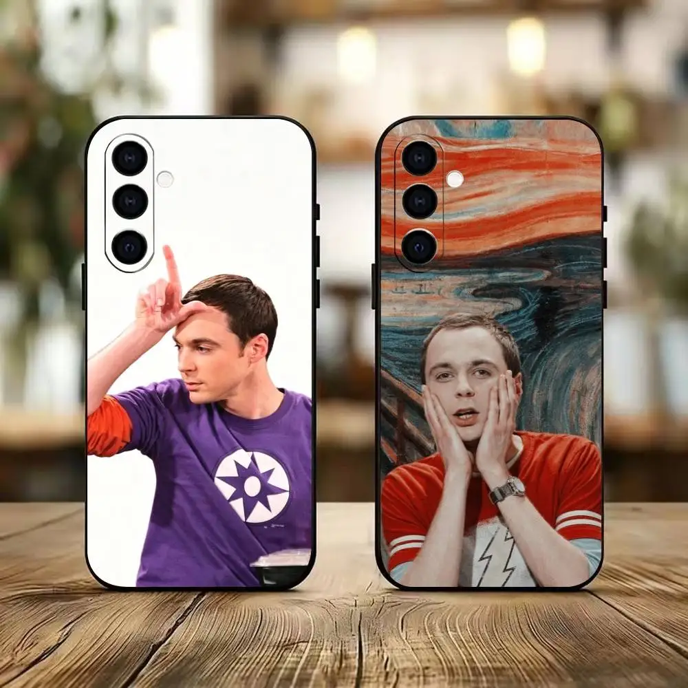 TV S-Shows TBBT Sheldon  Phone Case Black Silicone Soft For Samsung Galaxy A73,A72,A71,A70,A53,A52,A51