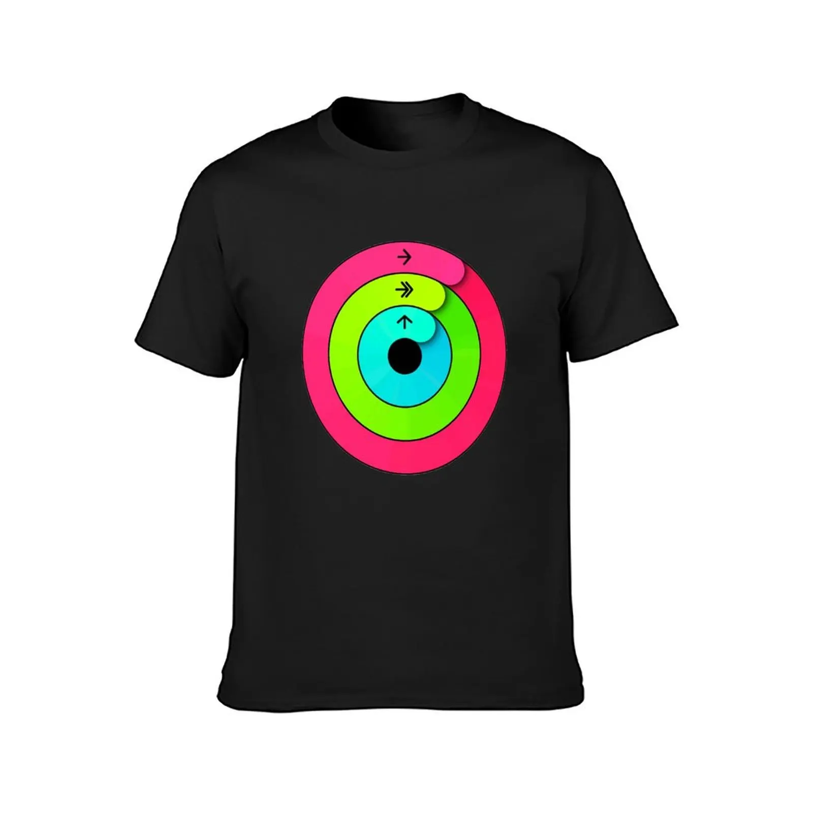 Apple Watch Activity Rings - Close Your Rings T-Shirt funnys oversized blanks new edition black t shirts for men