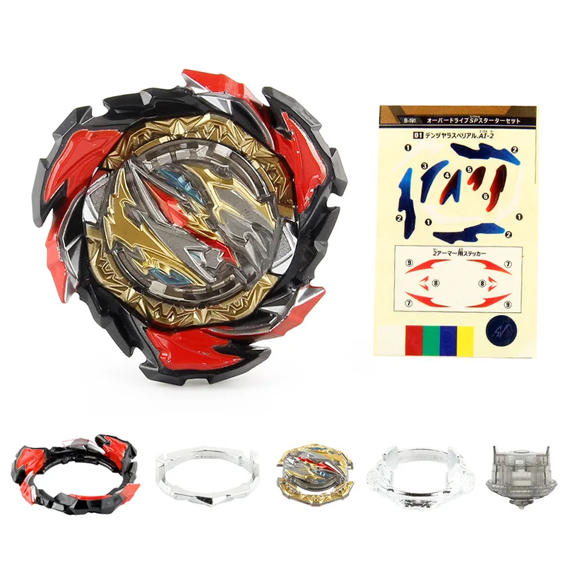 rage longinus amazon Burst DB B-191 Overdrive Starter Set  B170 B180 B181 B185 B186 B189