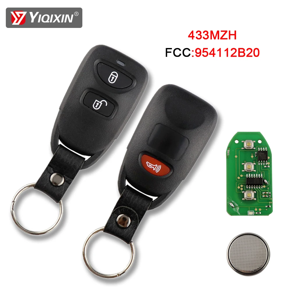433Mhz Remote Car Key For Hyundai Tucson Atos Sonata Santa Fe Elantra Accent Trajet IX35 Eagle 2005-2011 For Kia Carens Sportage