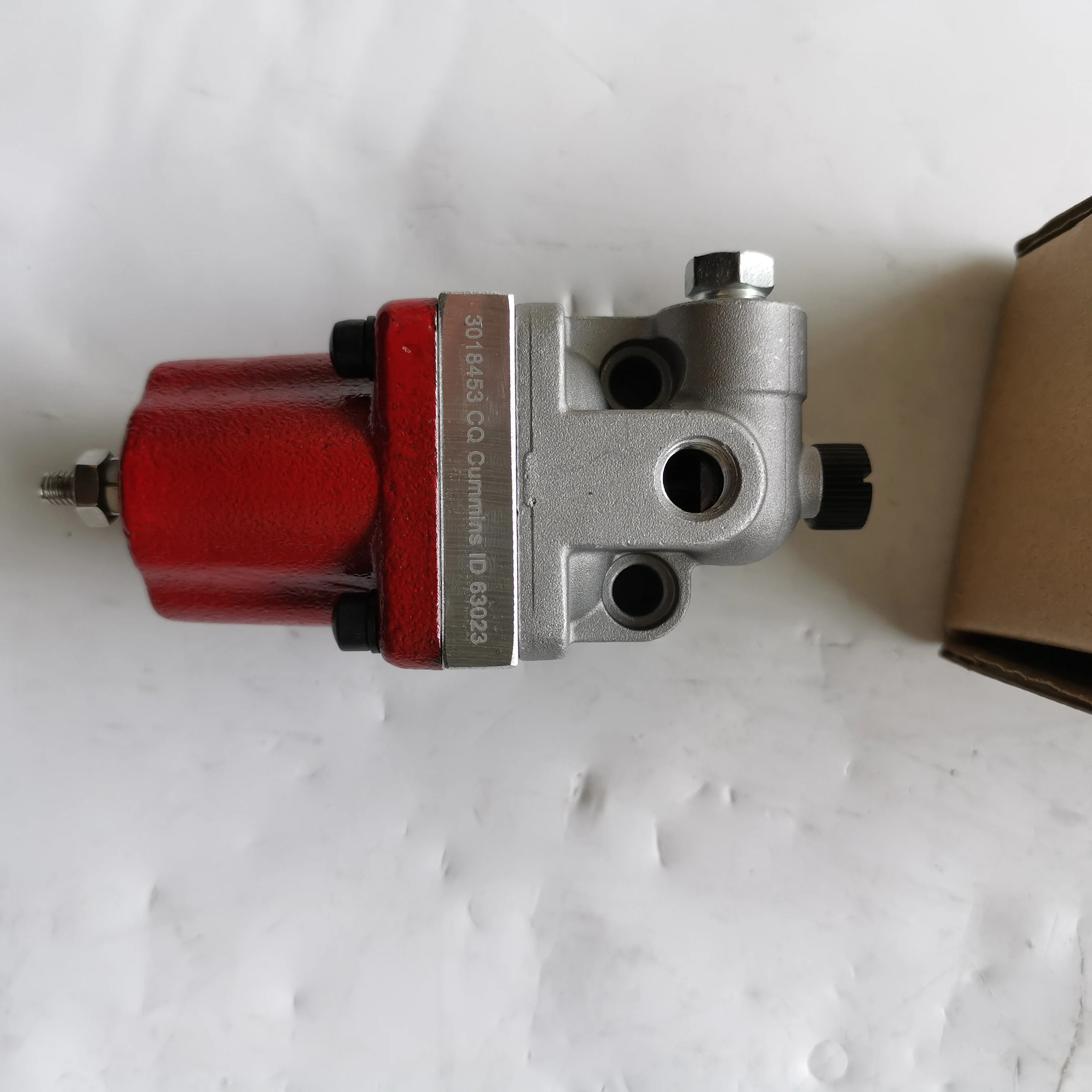 Original NT855 M11 Fuel Shut-Off Solenoid Valve 3018453 Flame-Out Valve for Truck Engine