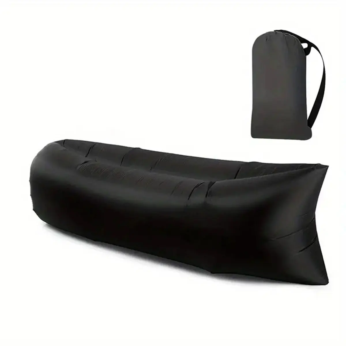 Aufblasbares Luftsofa Tragbare Schnell-Aufblasbare Wasserdichte Liege für Strand Camping Pool Reisen