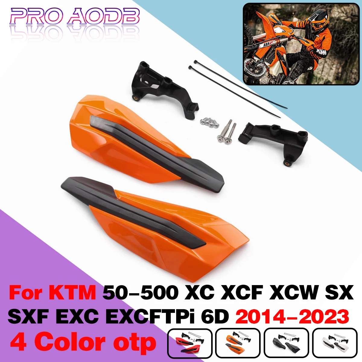 Motorcycle Hand Handlebar Handle bar Guards Handguard For KTM SX SXF EXCF 50 65 85 125 150 250 350 450 500 2014-2023 XCW XCF XC