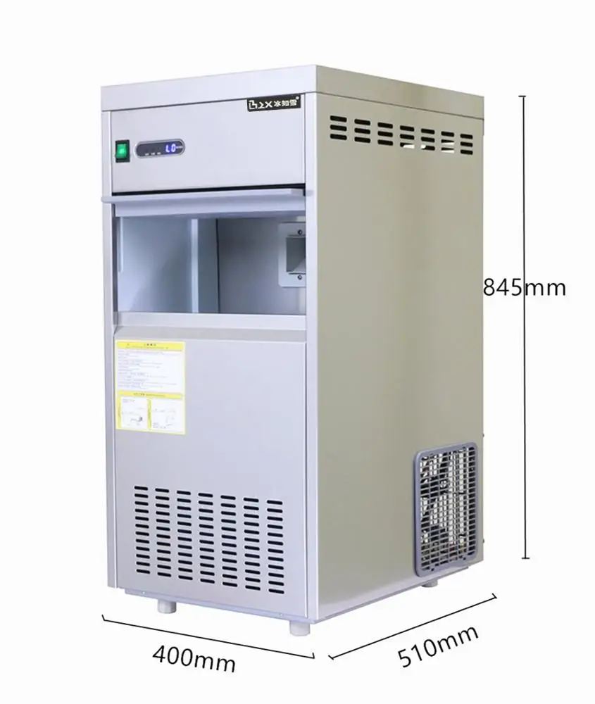 60Kgs IMS-60 tanie profesjonalne zgniatarka lodu/restauracja/laboratorium