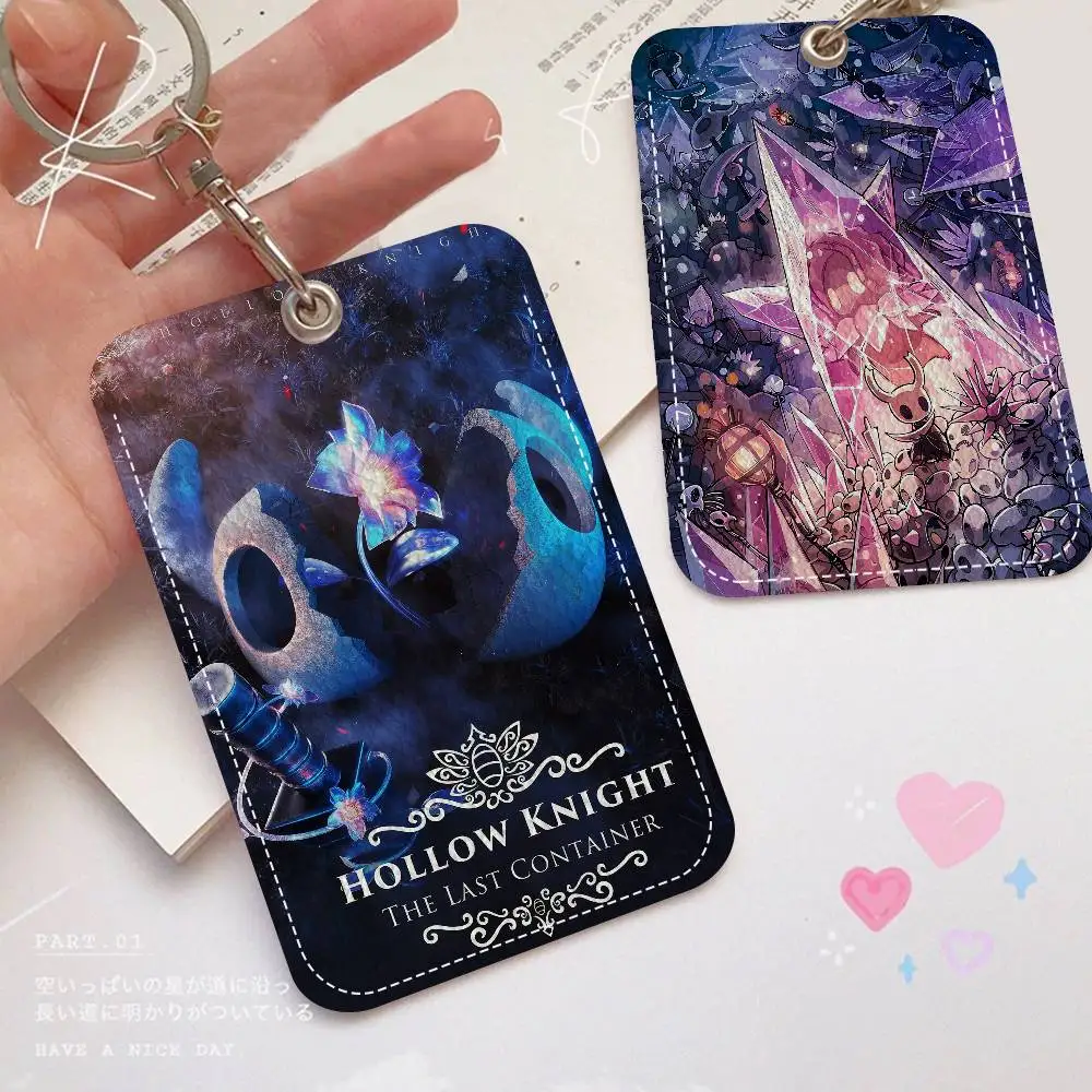 

Популярный игровой аниме-аксессуар Hollow Knight: персонализированный держатель для банковских карт, проездных, карт метро, автобусных карт, кошелек-картхолдер, бейдж-холдер, брелок