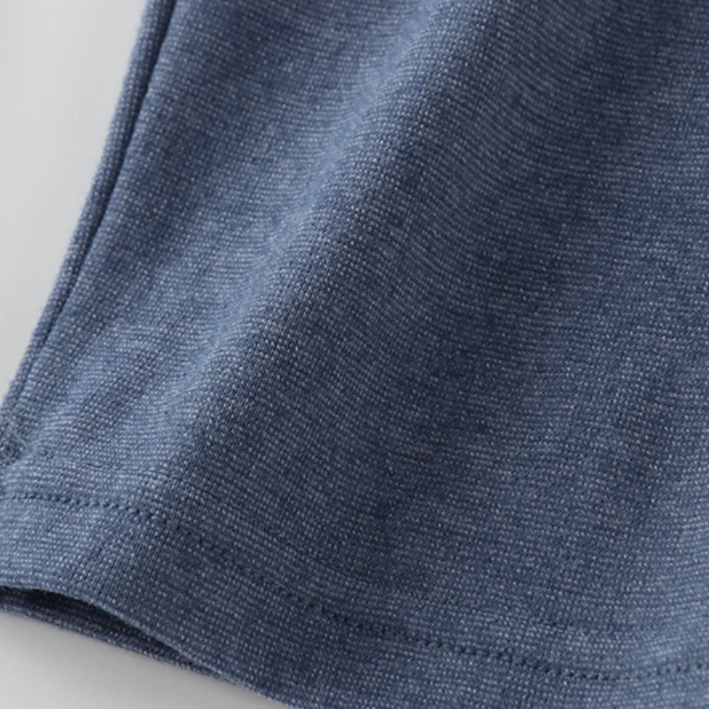 Pajama pants for men Close-fitting cotton Spring autumn underpants trousers leggings Thermal bottoms pants pee hole sleepwear