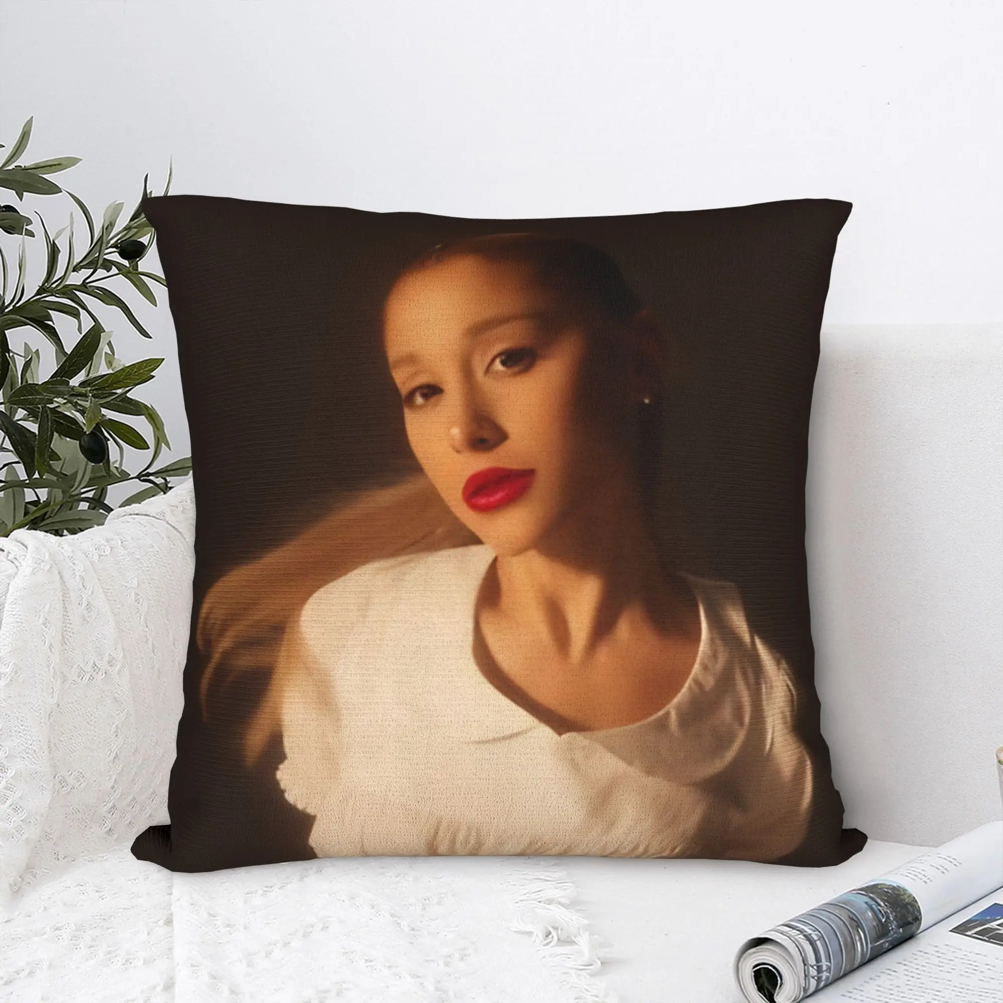 AArianas GGrandes Tour 2026 Pillow Cover  Graphic Cushion Cover Funny Pillow Case For Chair Sofa Home Decor