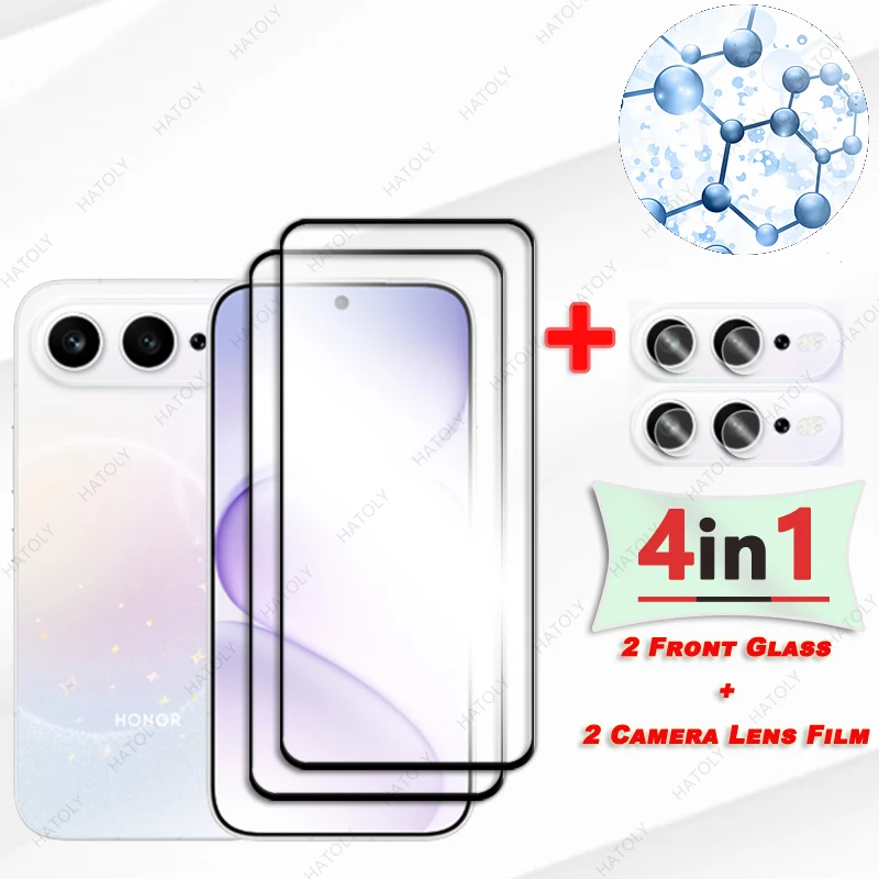 

For Honor 600 China Glass Screen Protector For Honor 600 China 5G Black Edge Protective Film Camera Lens Protector For Honor 600