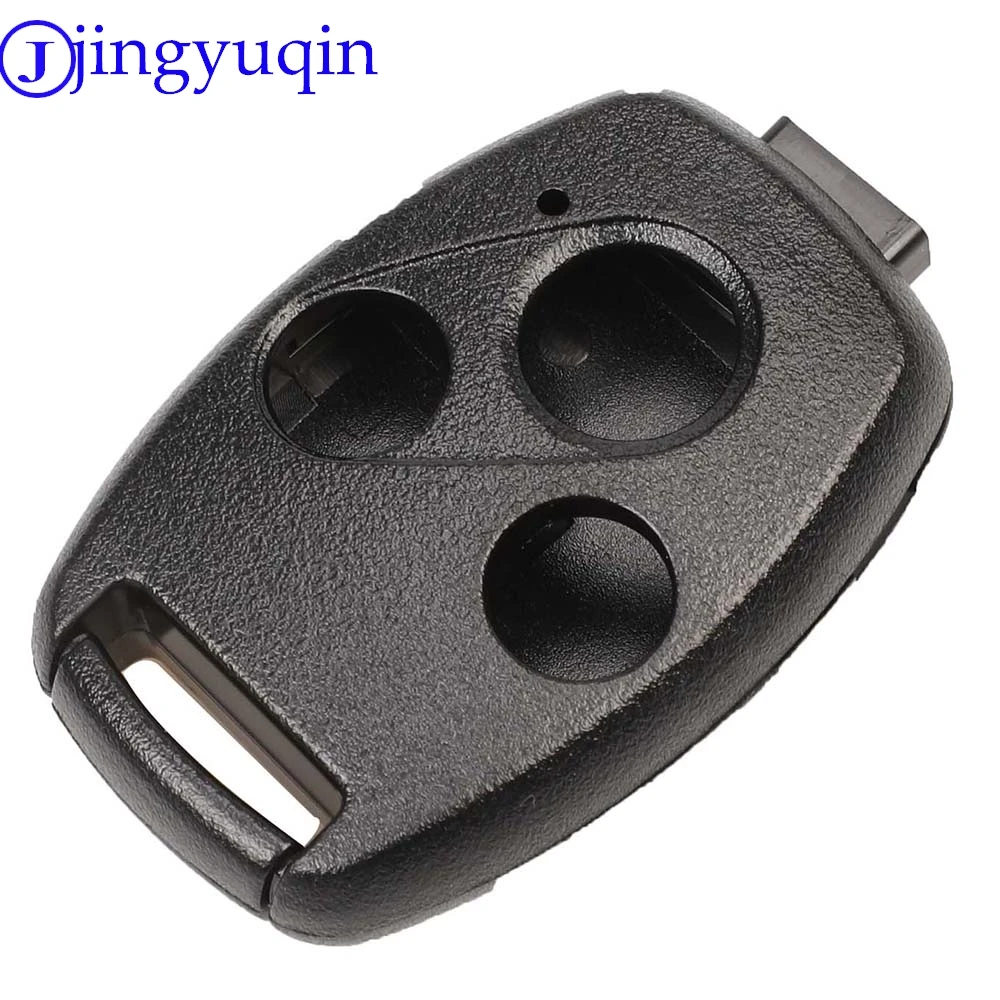 

jingyuqin Remote Key Case Shell fit for HONDA Accord Civic Fit City Odyssey Element CRV Jazz HRV Pilot Fob 2 3 Buttons No Blade