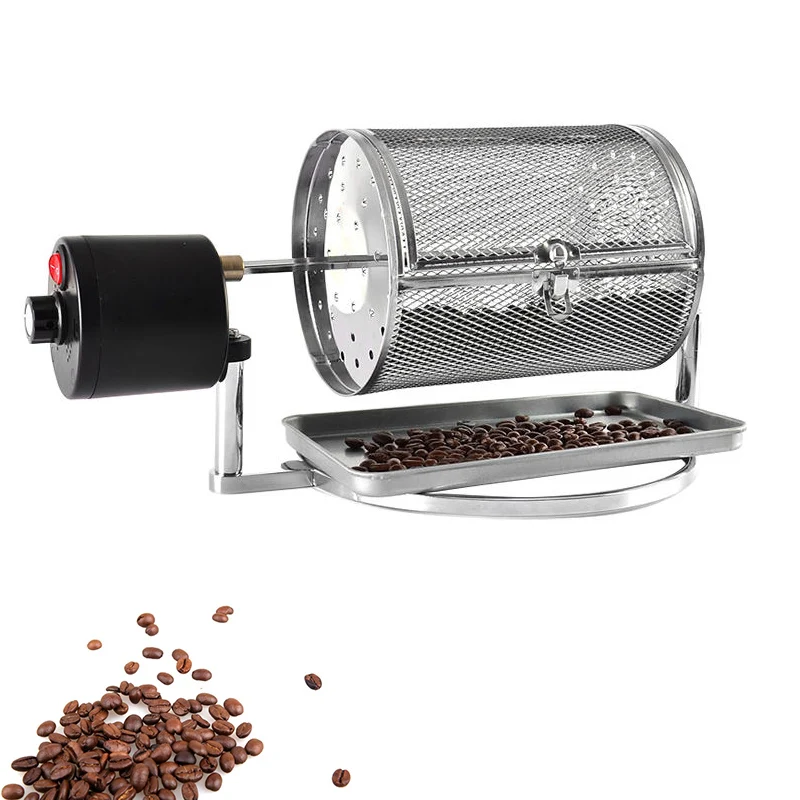 

Electric Coffee Roaster Household Stainless Steel Coffee Bean Roast Machine Popcorn Nuts Grains Beans Baking Drying Machine