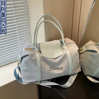 2024 한국 골프 가방, 대용량 여행 가방, 경량 여성 보관 가방, 건식 습식 분리 피트니스 가방, 패션 신제품 