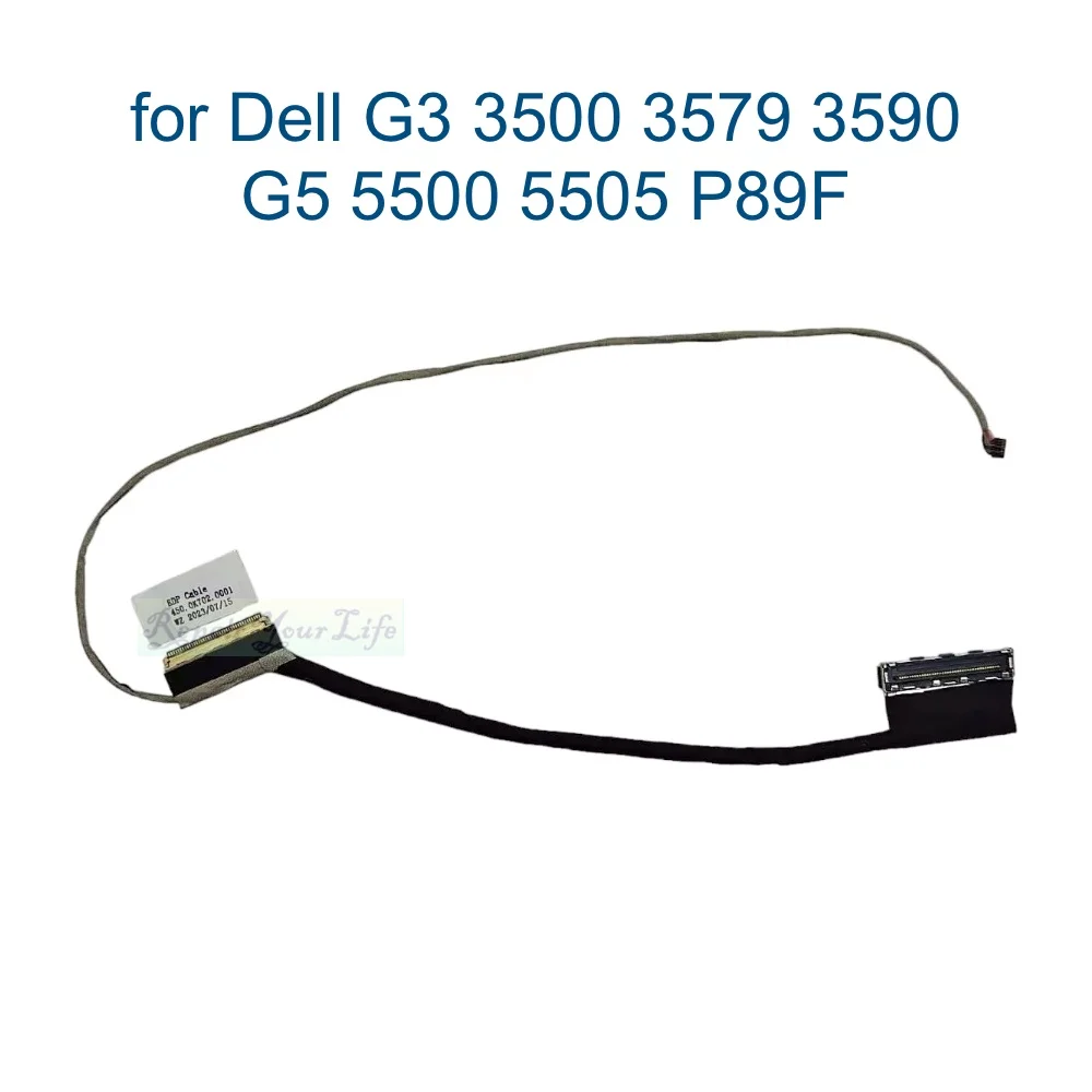 

LCD Video Screen Cable For Dell G3 3500 3579 3590 G5 5500 5505 P89F Laptop LVDS Cables 30pin 40pin 0JDJ51 01F2KR 450.0K702.0001