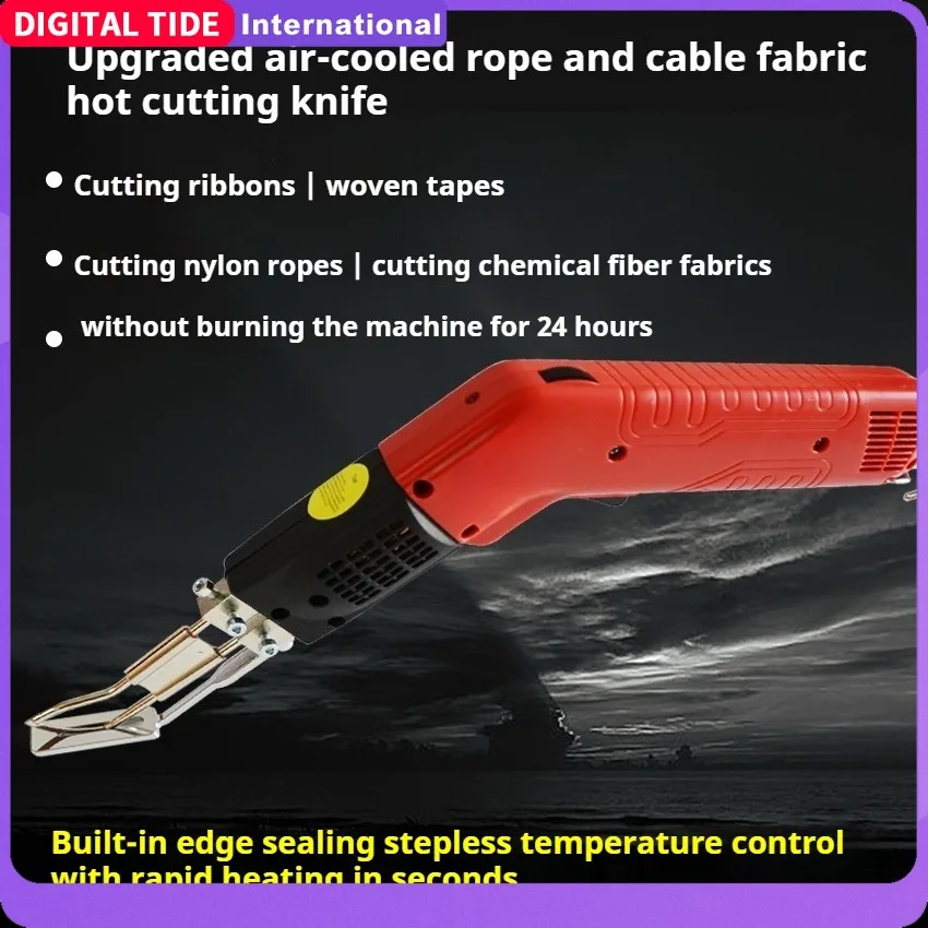 

DIY Cutting Tools Electric Hot Knife Fabric Cutter Rope Cutting Tool Heat Cutter FoamHeating Knife for Cutting Web Belt