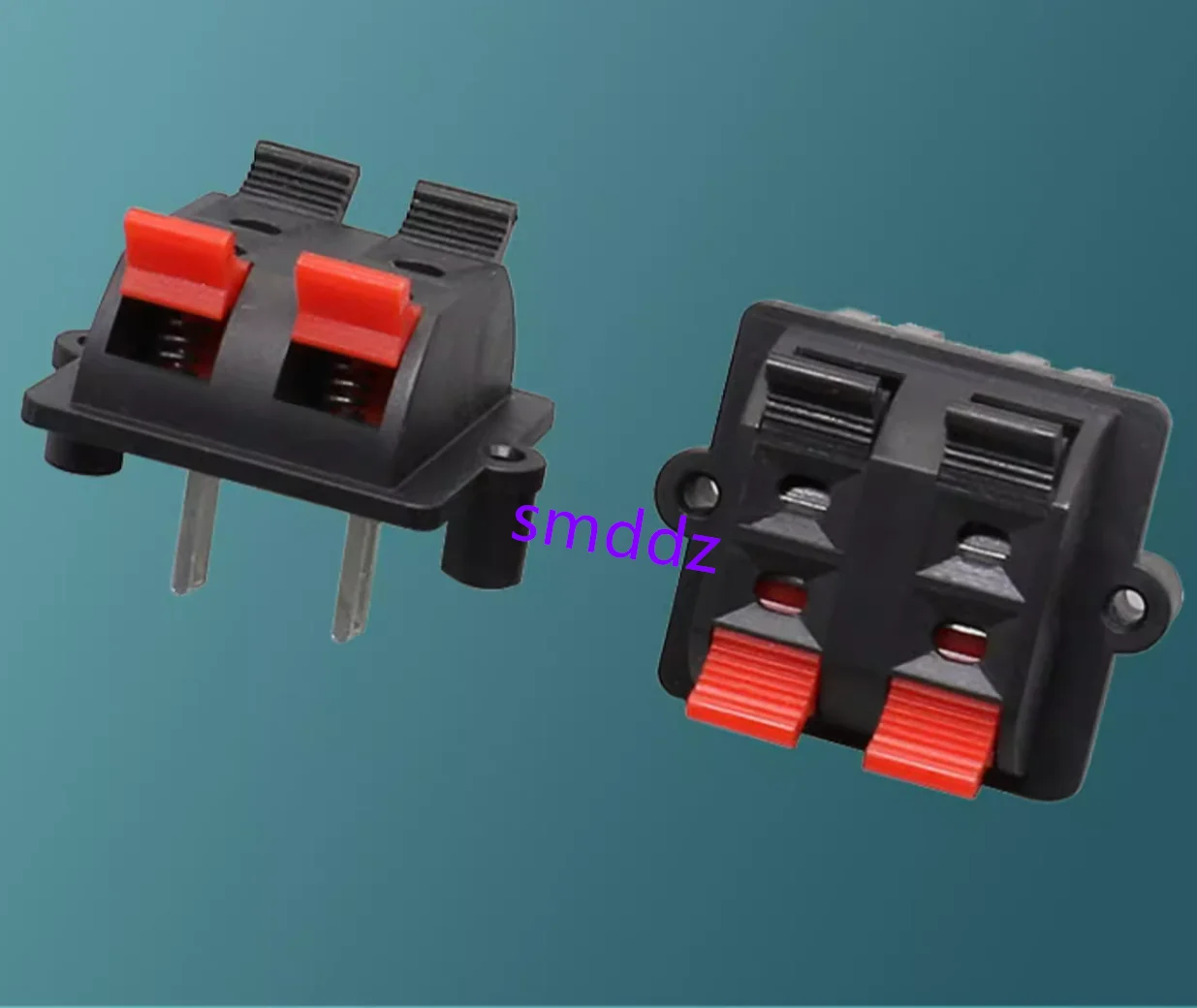 20pcs / 4-digit speaker terminal WP4-3 wire clip 4P spring wire socket four pin straight insertion test clip